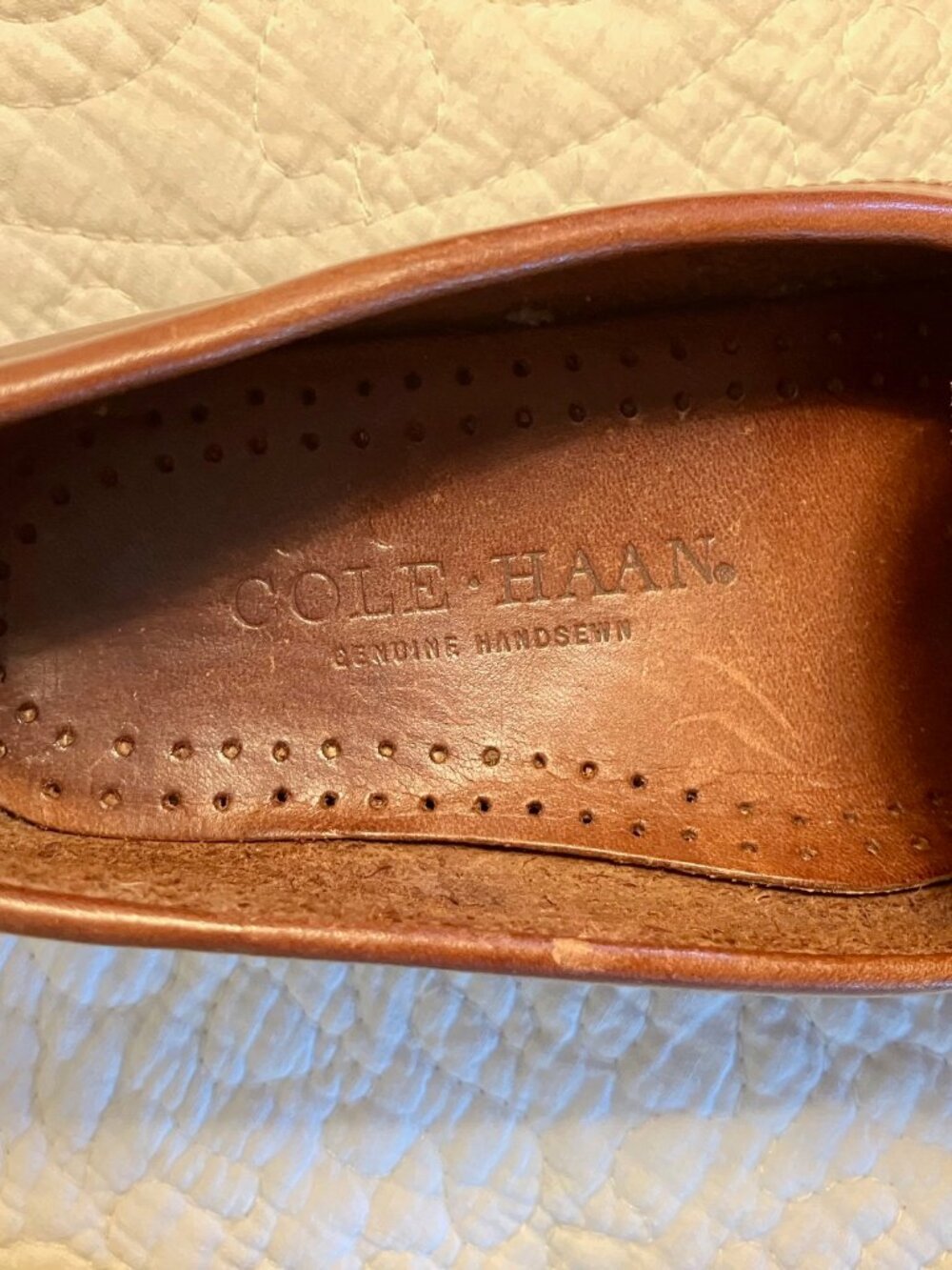 Cole Haan loafers - size 7W - lighter brown - Picture 4 of 4
